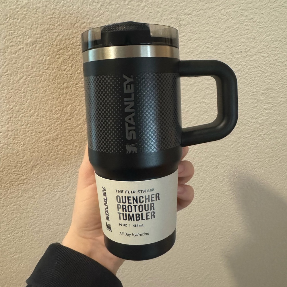 Stanley Black Quencher ProTumbler with Handle